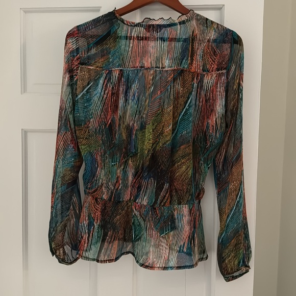 GUESS BLOUSE SZ M - Picture 3 of 3